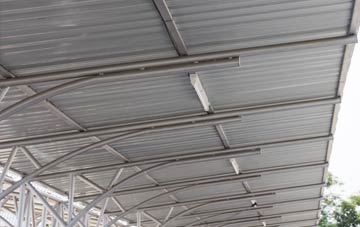 installing Colebrooke metal roofing